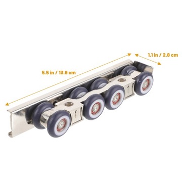 Двери гардеробные с раздвижной направляющей