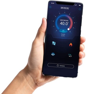 НАДУВНОЙ БАССЕЙН СПА на 4 человека. ГИДРОМАССАЖ INTEX 28458