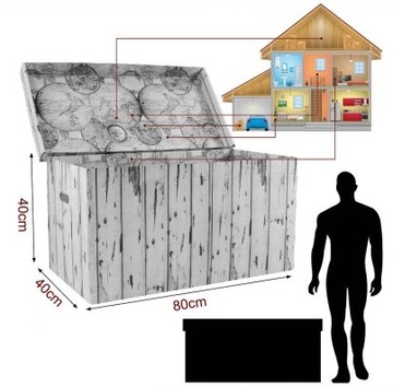 БОЛЬШАЯ КОРОБКА, БЕРЕЗОВАЯ ЯЩИКА XXXL, БЕРЕЗОВЫЙ КОНТЕЙНЕР