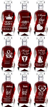 PREZENT 1-99 LAT URODZINY ROCZNICA ŚLUBU KARAFKA