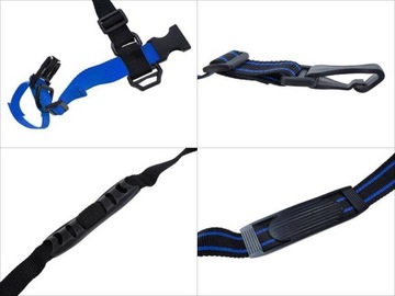 Ремни для переноски лыж и палок Snowsport BLUE