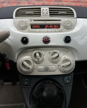 Fiat 500 II Seria 1 1.2 69KM 2012 Fiat 500 Lounge Salon Polska 1 wlasciciel Okazja Gwarancja w cenie VRFW, zdjęcie 14