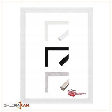 Ramka na zdjęcie 15 x 21 cm Galeria Ram WIK BIAŁA