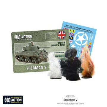 Sherman V — пластиковая масштабная модель танка для болтового действия 1:56/28 мм от Warlord