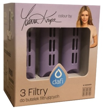 Butelka filtrująca Dafi Solid 0,7l 4 filtry Fiolet
