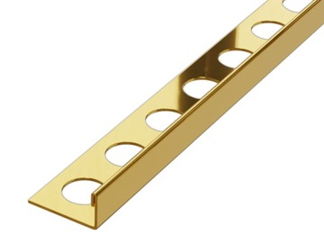 Profil licowy złoty połysk 10,5mm x 270cm