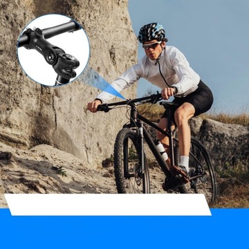 РЕГУЛИРУЕМЫЙ ВЕЛОСИПЕДНЫЙ СТИЛЬ, 0 ~ 60 ГРАДУСОВ, ШТАМП НА РУЛЕ MTB 31,8 ММ