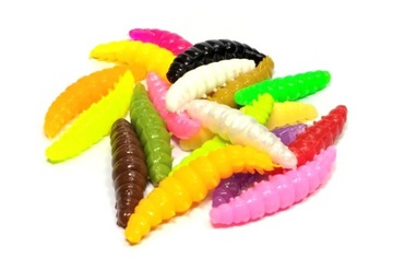 Guma Libra Lures-Larva 45mm ser na pstrągi