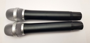 2 x ручной беспроводной микрофон дрожат SDR1802 без базы