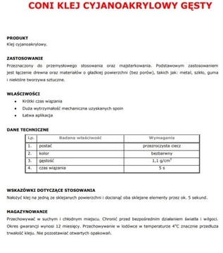 CONI CONTACT КЛЕЙ АВТОМАТИЧЕСКОЕ СОЕДИНЕНИЕ ПОТОЛКА 100*C