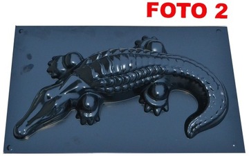 Формы для украшения крокодил аллигатор ABS #A06