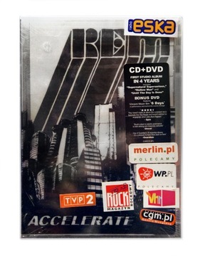 R.E.M. ''ACCELERATE'' USA LIMITED EDITION CD+DVD