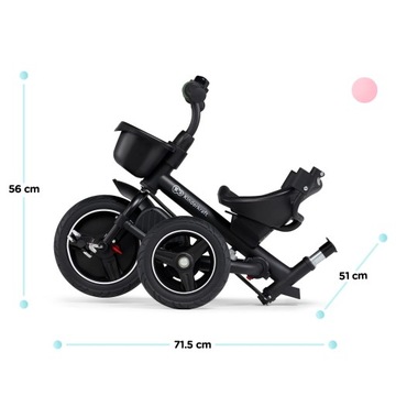 Трехколесный велосипед KinderKraft SPINSTEP | Зеленый