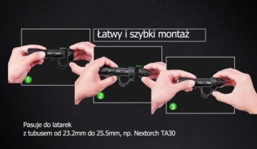 Тактический держатель Nextorch FR1 для фонаря TA30