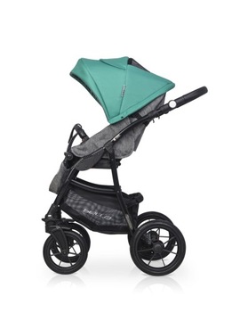 Детская коляска 2в1 BELLA Riko Basic СУМКА НА КОЛЕСАХ ТЕПЛЫЙ КОМПЛЕКТ