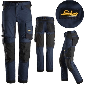Snickers spodnie AllroundWork 6341 50 granat