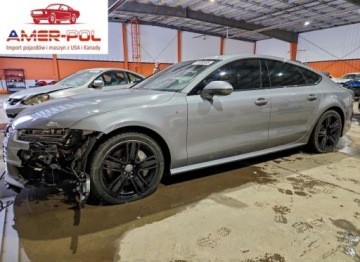 Audi A7 C7 A7 Sportback Facelifting 3.0 TFSI 333KM 2016 Audi A7 Sportback Quattro Progressiv 2016 3.0 Benzyna 333KM