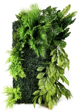 Зеленая перегородка Настенная подставка Настенная изгородь