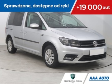 Volkswagen Caddy IV Kombi Maxi 2.0 TDI SCR BlueMotion Technology 102KM 2017 VW Caddy 2.0 TDI, Salon Polska, Serwis ASO, Navi