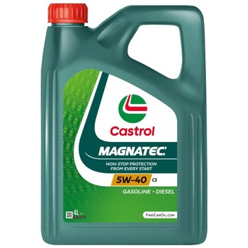 Olej Syntetyczny Castrol Magnatec 5W-40 C3 | 4L