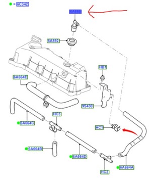 КЛАПАН ПРОВАЛКИ КАРТЕРА FORD FUSION