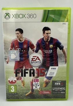 Gra FIFA 15 Microsoft Xbox 360 X360 PL