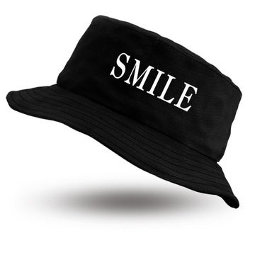 BUCKET HAT KAPELUSZ WĘDKARSKI SMILE UŚMIECHNIJ SIĘ