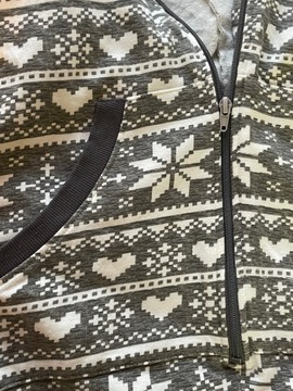 Kombinezon piżama S/M norweski wzór jakość