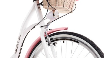ЖЕНСКИЙ ГОРОДСКОЙ ВЕЛОСИПЕД 26 ЛЕГКИХ ЖЕНСКИХ 6 КОРЗИНА SHIMANO