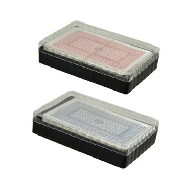 КОЛОДА ИГРОВАЛЬНЫХ КАРТ 54 КОРОБКА С ПОКРЫТИЕМ ТЫСЯЧА ПОКЕР РАММИ КЛАССИК