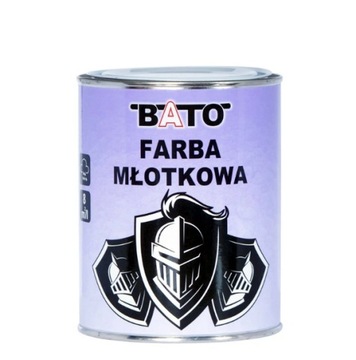 КРАСКА МОЛОТКОВАЯ СИНЯЯ БАТО 0,8л