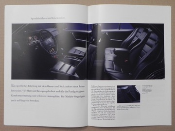 Prospekt - MERCEDES 190 E 2.5-16 W201 - 1990 r