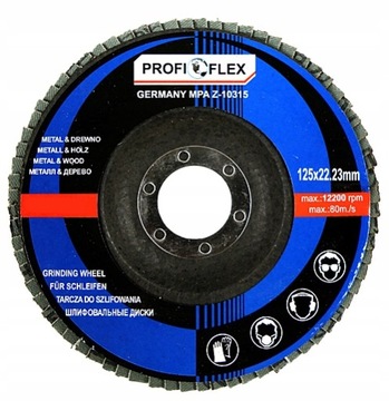 ЛЕПЕЧНЫЙ ДИСК ДЛЯ ШЛИФОВАНИЯ 125 ГР 80