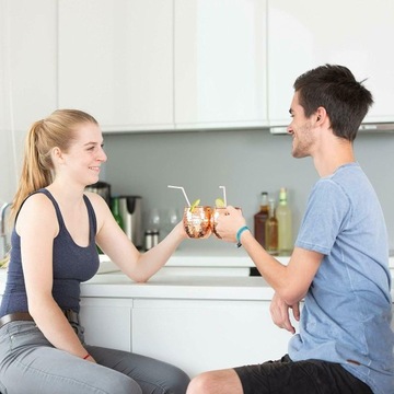 2 МУЛИ, КРУЖКИ, ПОДХОДЯЩИЕ ДЛЯ ХОЛОДНЫХ НАПИТКОВ