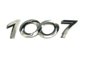 ZNAKY KRYT KUFR ZADNÍ PEUGEOT 1007 - ORIGINÁLNÍ