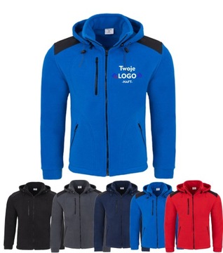 POLAR FIRMOWY Z HAFTEM LOGO LOGIEM REKLAMOWY x10