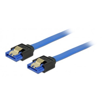 Kabel SATA 6Gb/s Delock 84977 niebieski