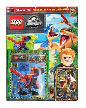 Magazyn LEGO Jurassic World Minifigure Czasopismo 04/2023 - Pyroraptor