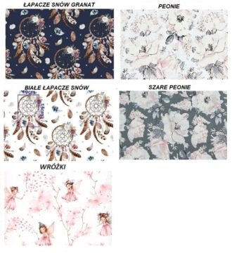LaMinia Двустороннее постельное белье 90x120 для детской кроватки - много узоров