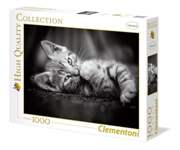 CLEMENTONI PUZZLE 1000 EL. KOTEK KOCIAK 39422
