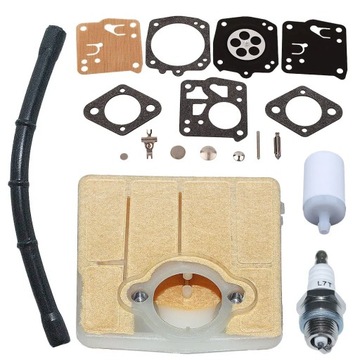 AIR FUEL FILTRU LINE SPARK PLUH FOR HUSQVARNA 61 66 266 CARBURETOR R~2375