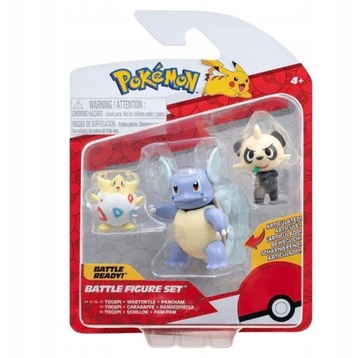 Figurki Bitewne Pokemon Togepi Wartortle Pancham