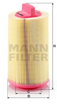 Mann-Filter C 14 114 Воздушный фильтр