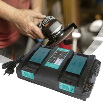X MAKITA PODWÓJNA ŁADOWARKA SZYBKA DC18RD -