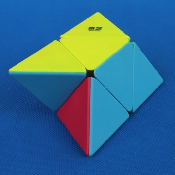 QiYi 2x2 Пираморфикс Разноцветный