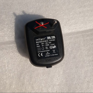 transformator zasilacz AC prąd przemienny 12V 1,2A 1200mA seliger 280l 320l