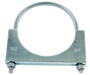 MDC obejma opaska U-Clamp rura TŁUMIK WYDECH 102mm