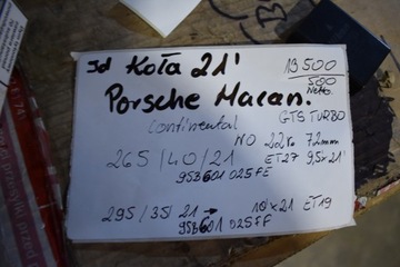 IDEALNI KOLA KPL.1" PORSCHE MACAN GTS TURBO 265/40/21 295/35/21 22R. 1