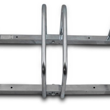 СТОЙКА ДЛЯ ВЕЛОСИПЕДОВ НА ТРИ ВЕЛОСИПЕДА, СТАБИЛЬНАЯ, ОЦИНКОВАННАЯ, 90 СМ, 3 ПАРКОВОЧНЫХ МЕСТА