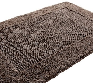 Dywanik łazienkowy dwustronny Bawełna 75x50 Beżowy